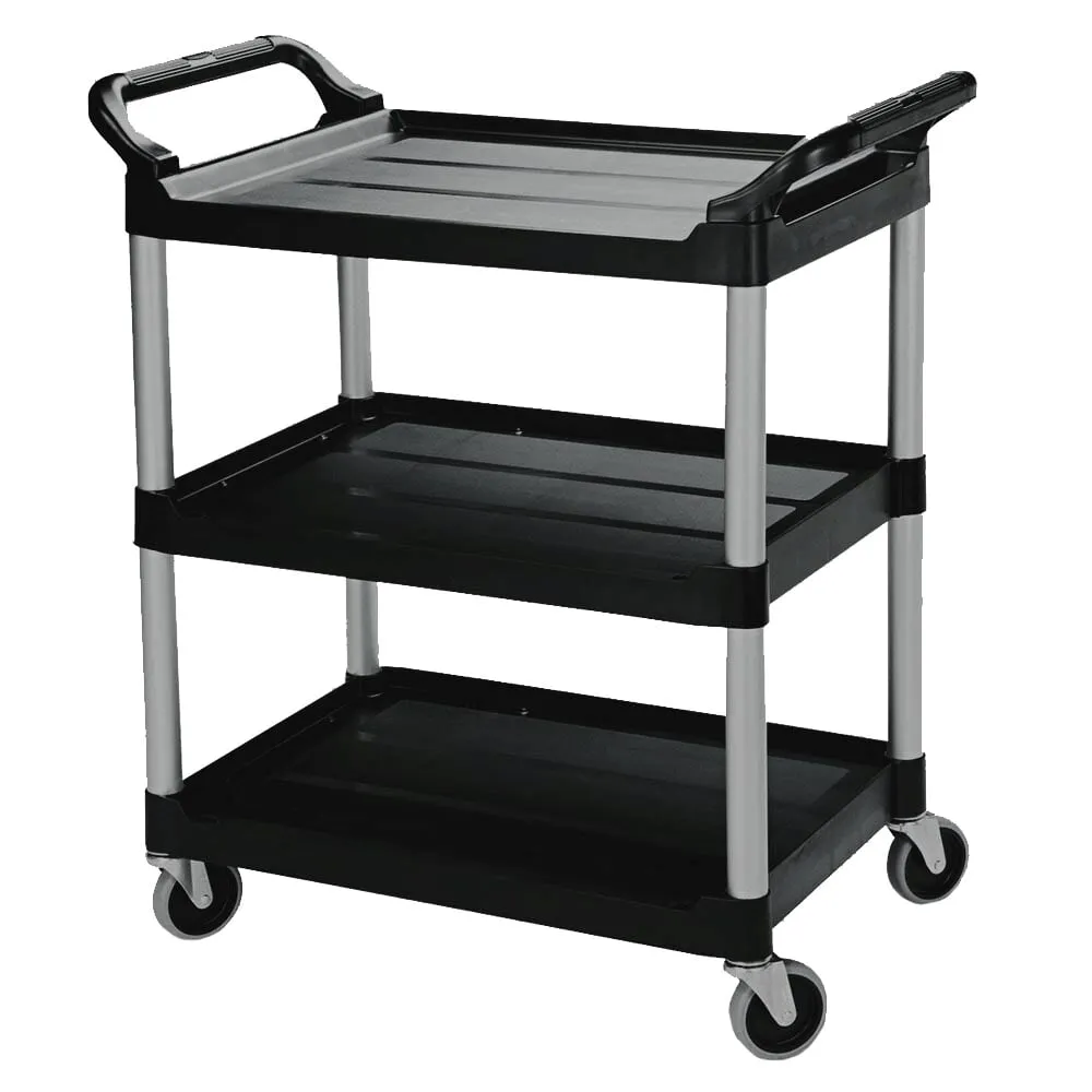 Utility Shelf Cart - Light Duty - 17" x 34" - 3 Shelf -  - 250 Lb. Capacity - 1 Each