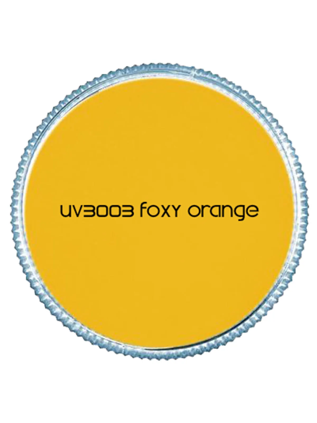 UV Palette containing 6 UV & day glow colours.  Colours include Neon Foxy Orange, Neon Pink Flamingo, Neon Toxic Yellow, Neon Kryptonite Green, Super Nova & Abyss.