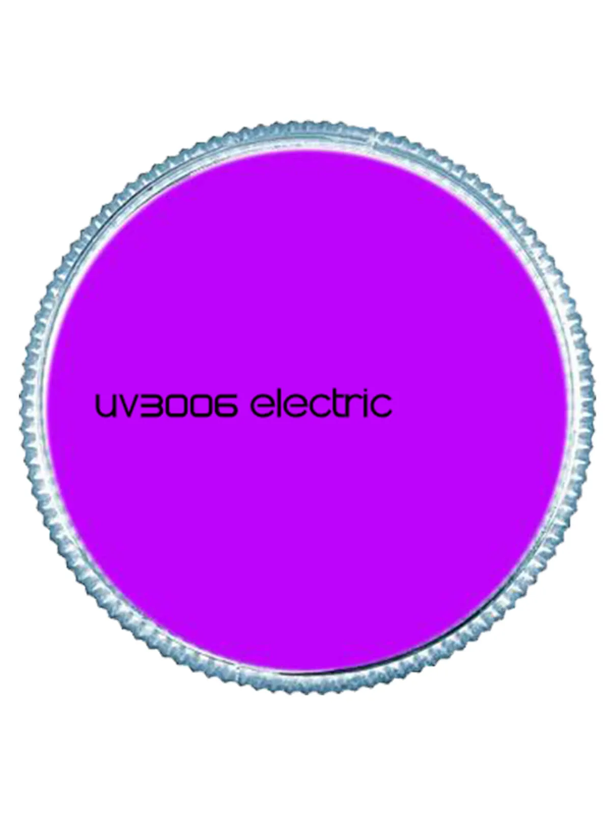 UV Palette containing 6 UV & day glow colours.  Colours include Neon Foxy Orange, Neon Pink Flamingo, Neon Toxic Yellow, Neon Kryptonite Green, Super Nova & Abyss.