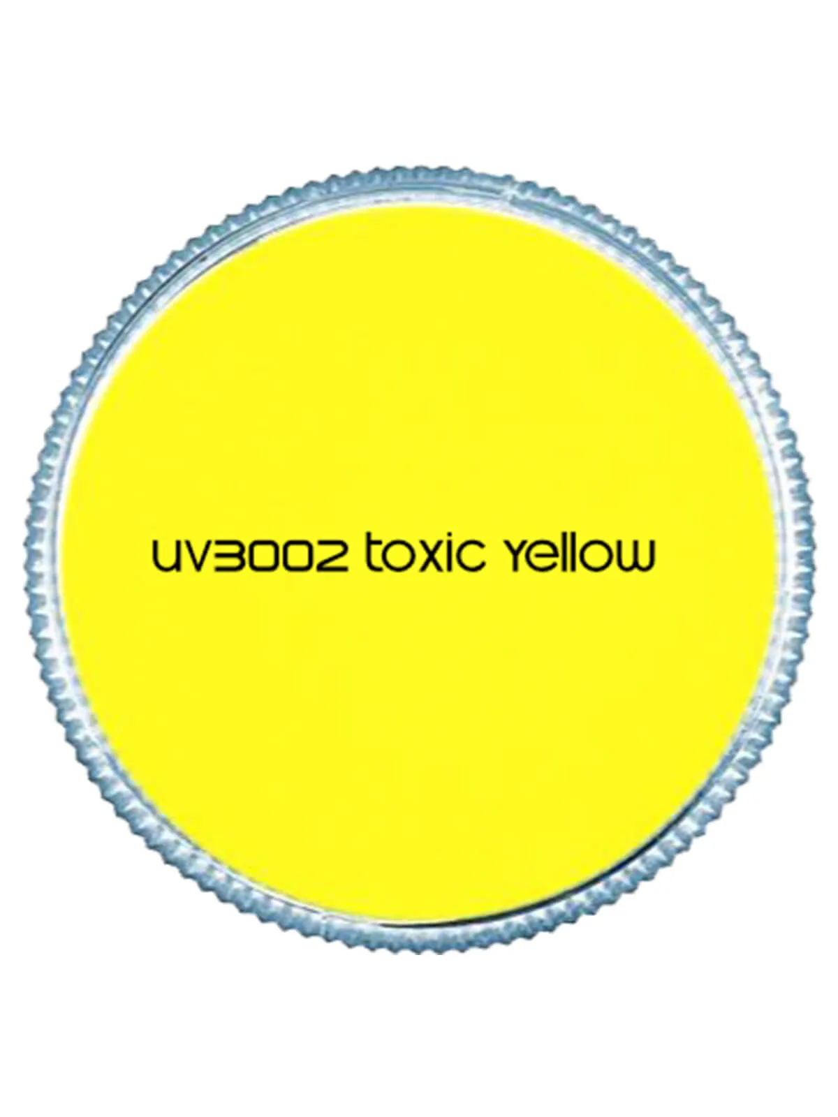 UV Palette containing 6 UV & day glow colours.  Colours include Neon Foxy Orange, Neon Pink Flamingo, Neon Toxic Yellow, Neon Kryptonite Green, Super Nova & Abyss.