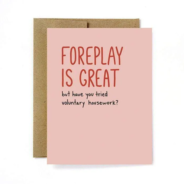 Valentines Day Card | Foreplay