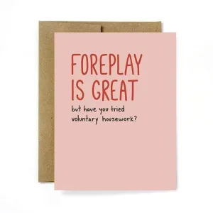 Valentines Day Card | Foreplay