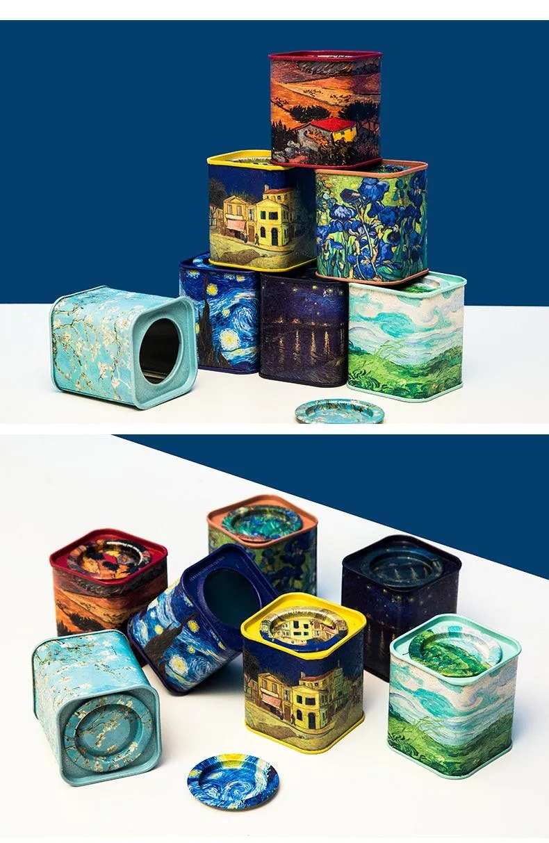Van Gogh Mini Tea Canisters