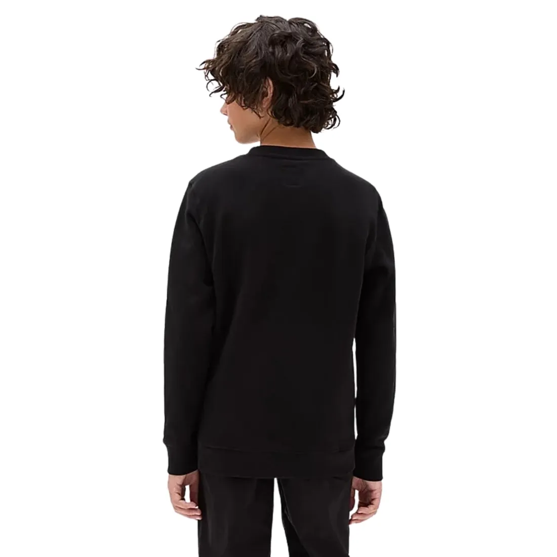Vans Kids Neon Flames Crew - Black