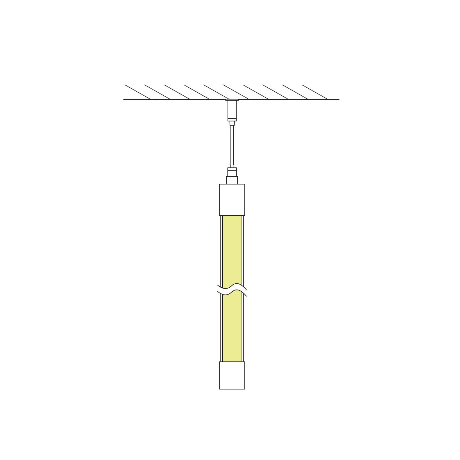 Vertical pendant accessory kit