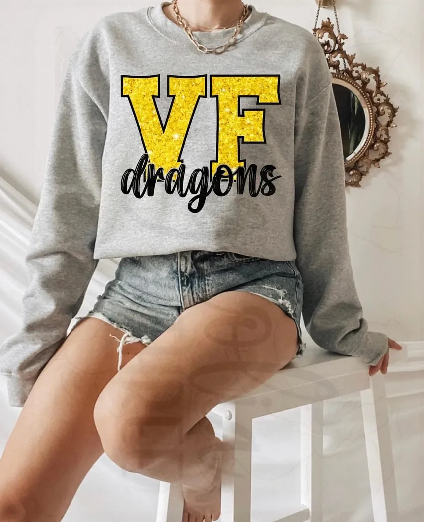 VF Dragons Abbreviation Glitter ( M127)