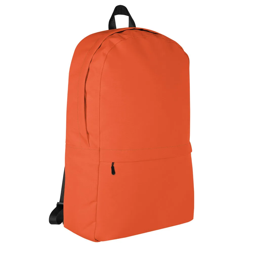 Vibrant Orange - Sustainably Made Backpack