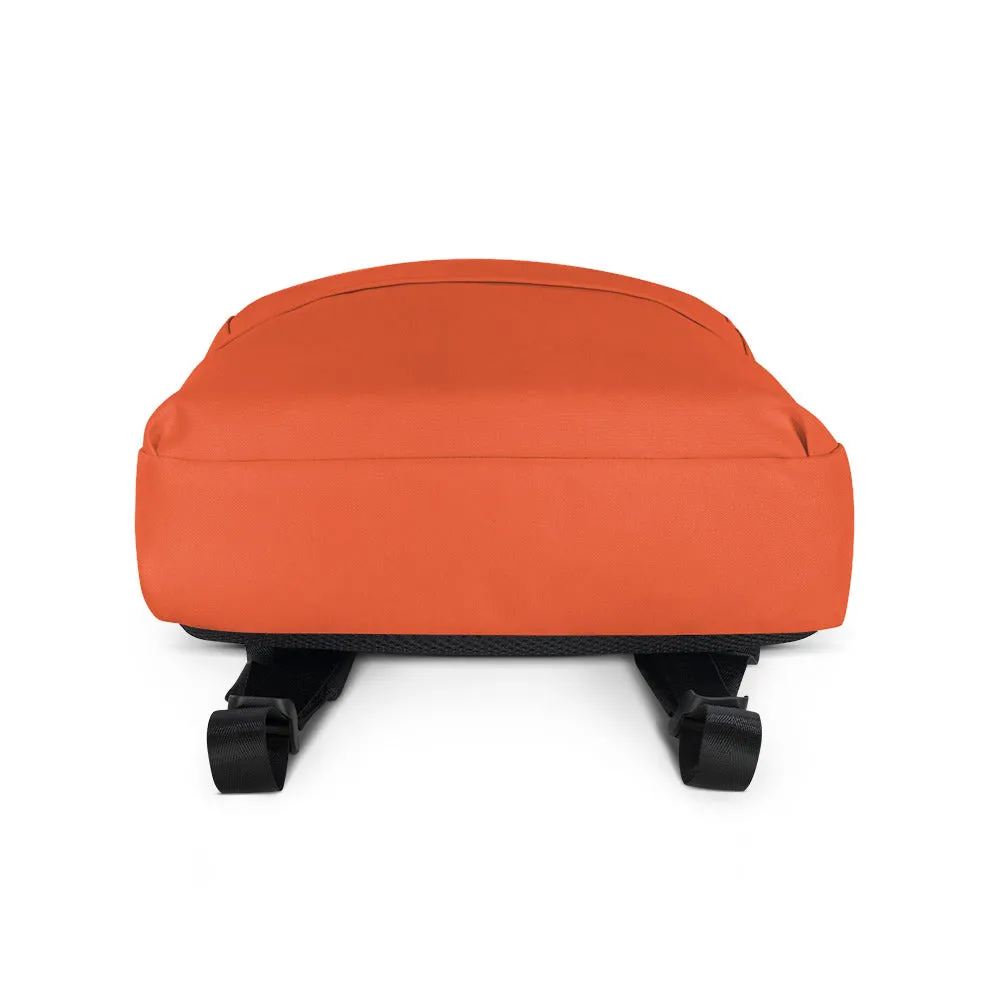 Vibrant Orange - Sustainably Made Backpack