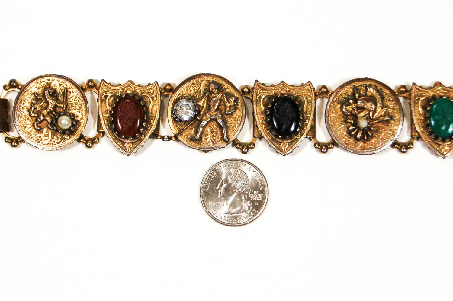 Victorian Revival Statement Bracelet