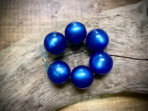 Vintage Moon-Glow Lucite Bead Strand