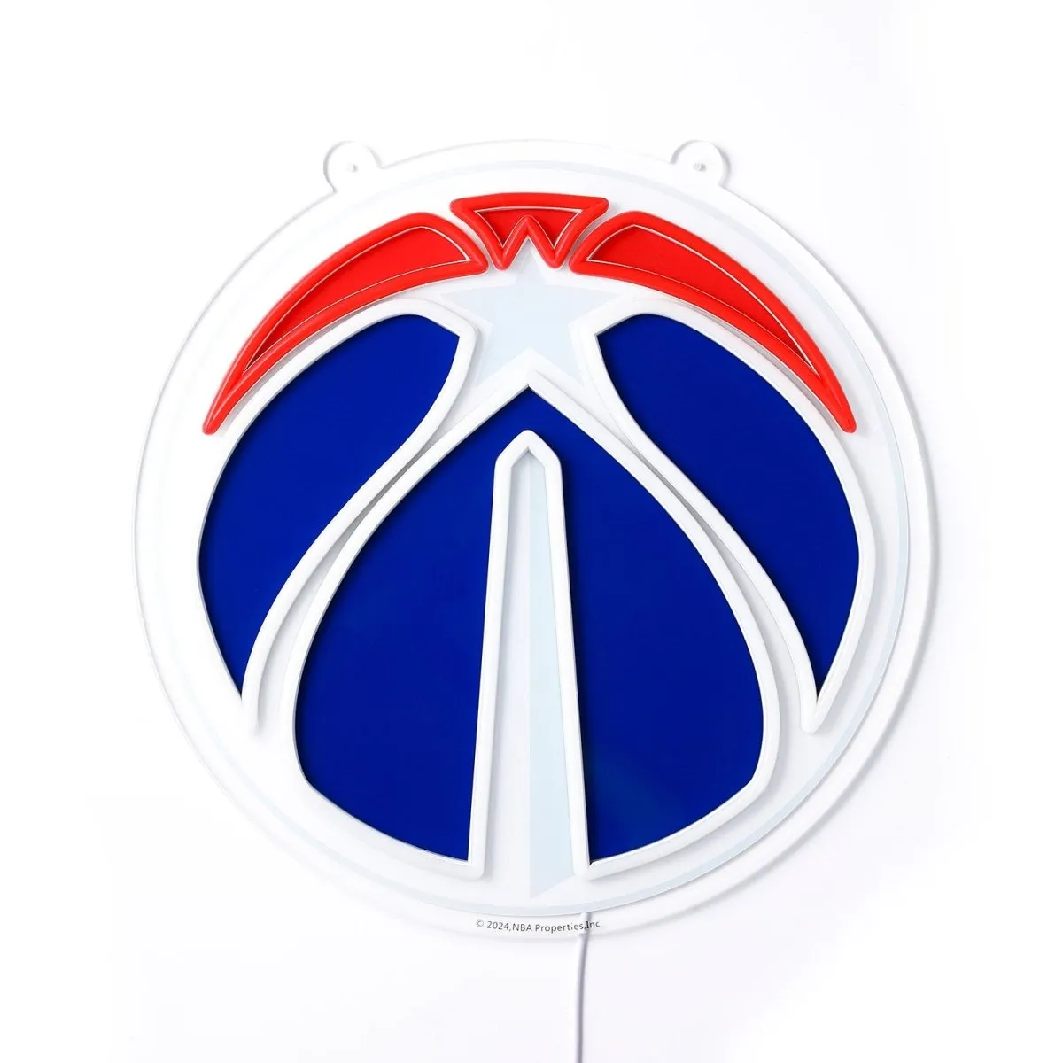 Washington Wizards: Die-Cut LED Neon Sign
