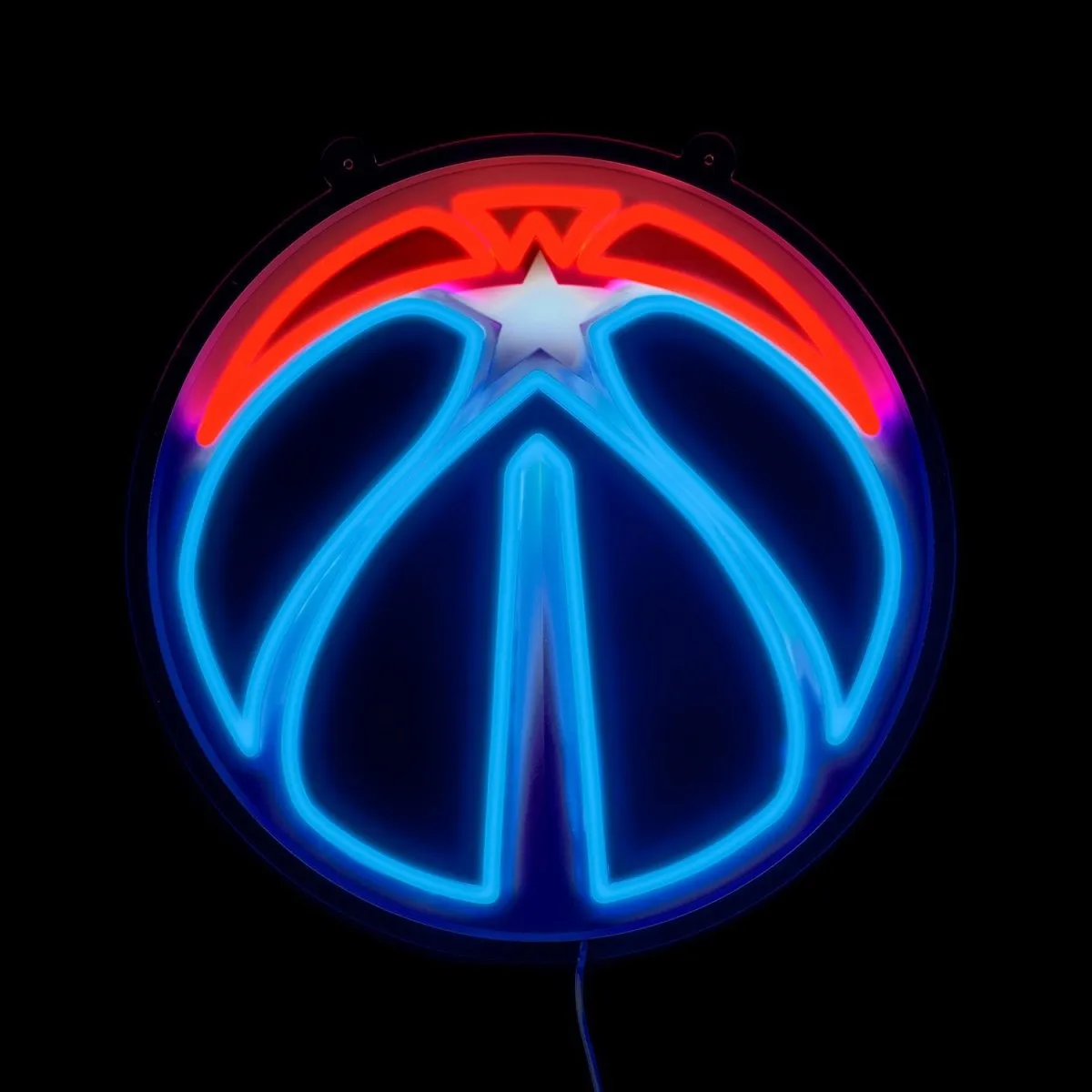 Washington Wizards: Die-Cut LED Neon Sign