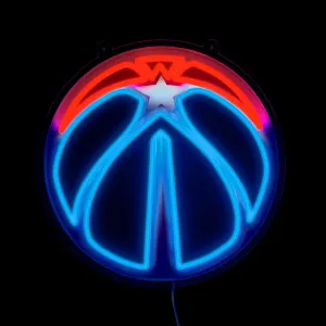 Washington Wizards: Die-Cut LED Neon Sign