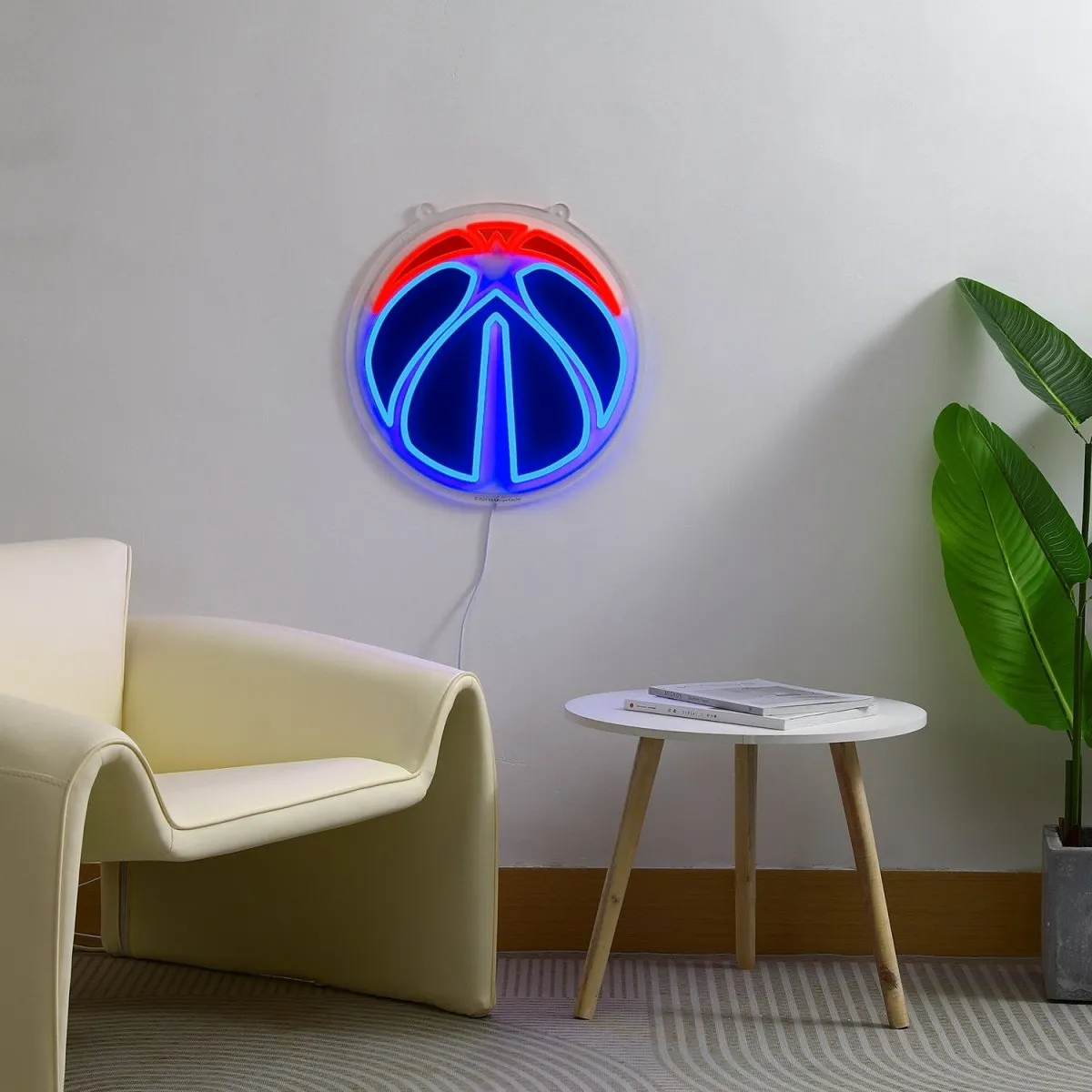 Washington Wizards: Die-Cut LED Neon Sign