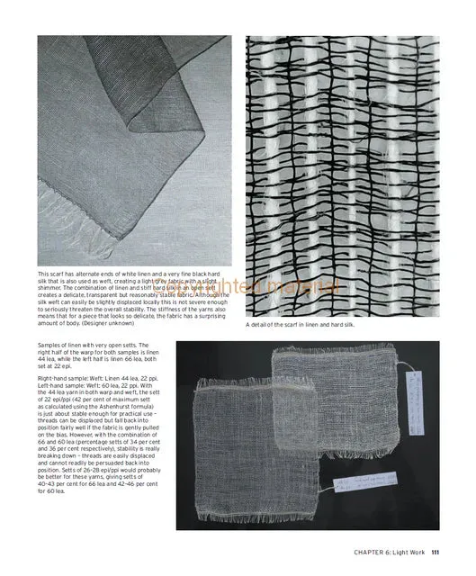 Weaving - Structure and Substance