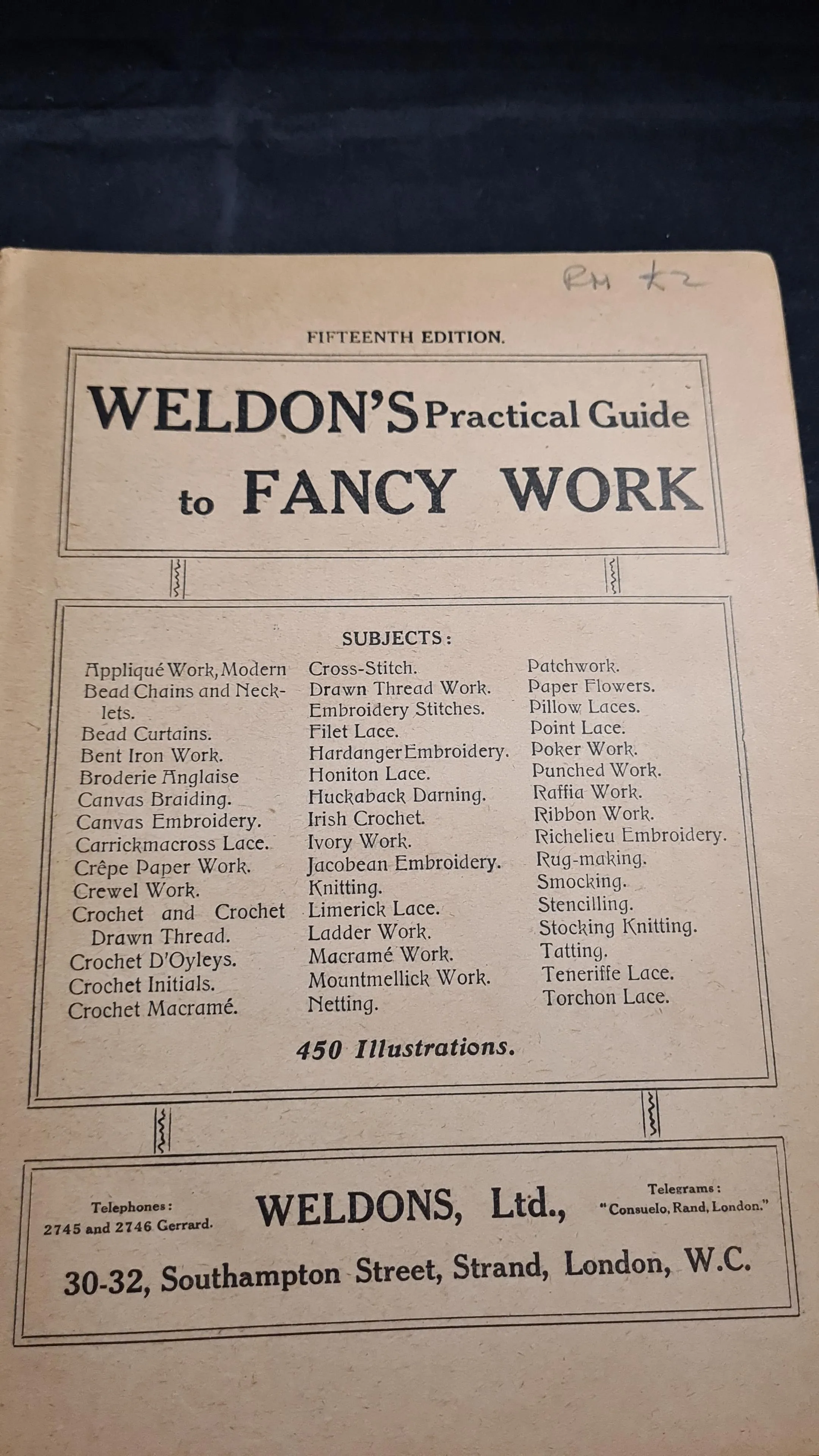 Weldon's Practical Guide to Fancy Work, Fifteenth Edition