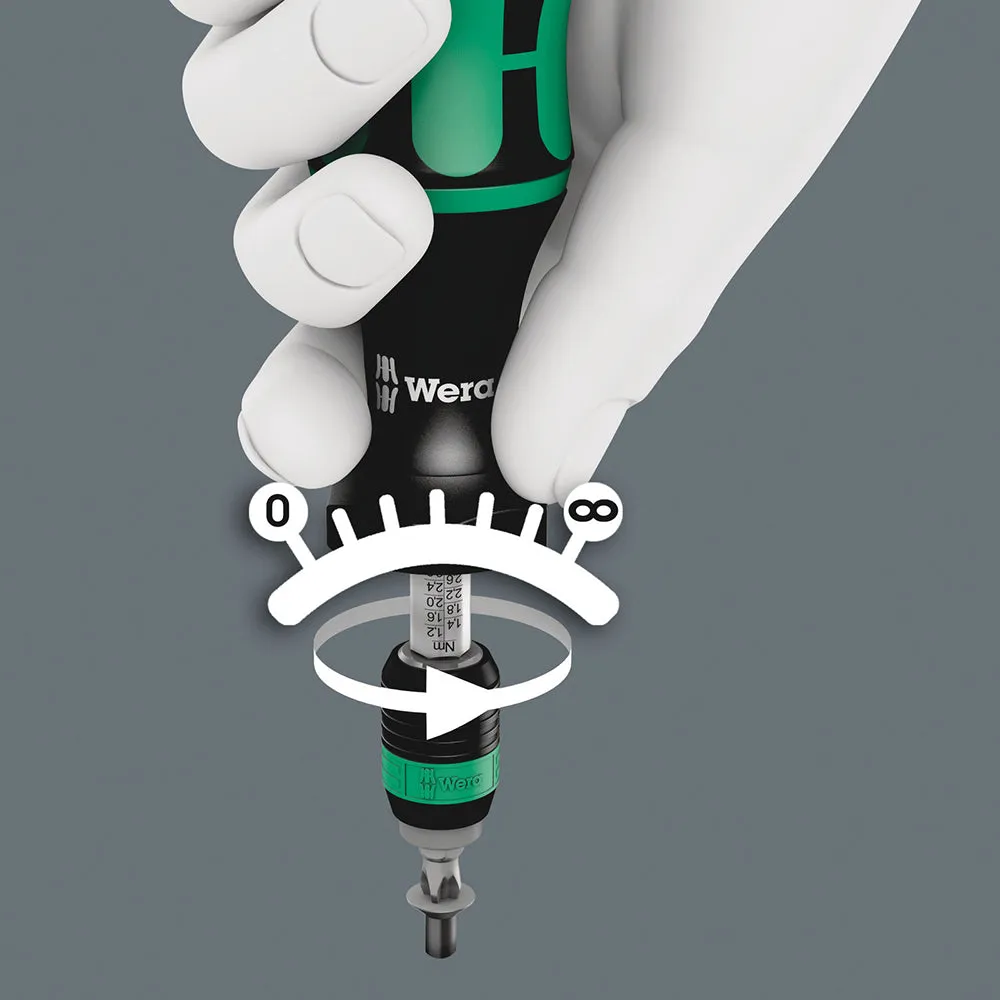Wera Tools Kraftform Torque Screwdriver Set