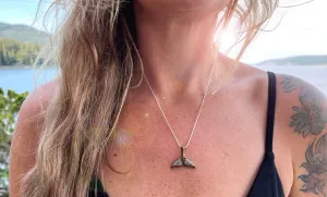 Whale Fluke Necklace- Overlay