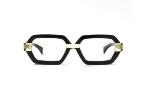 Wild Paradise Black/Neon Yellow Reading Glasses