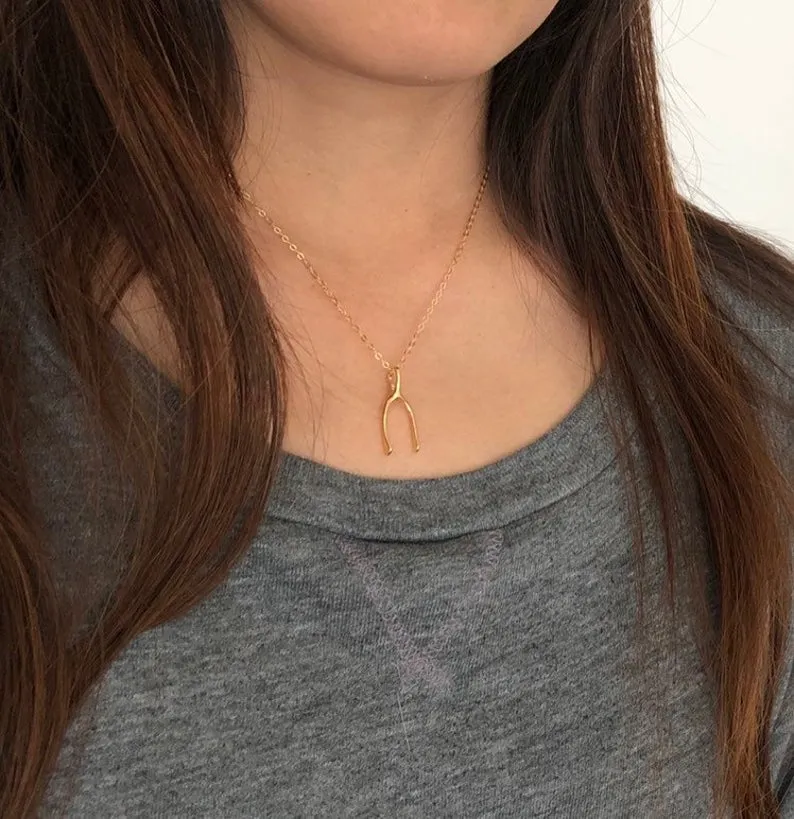 Wishbone Necklace