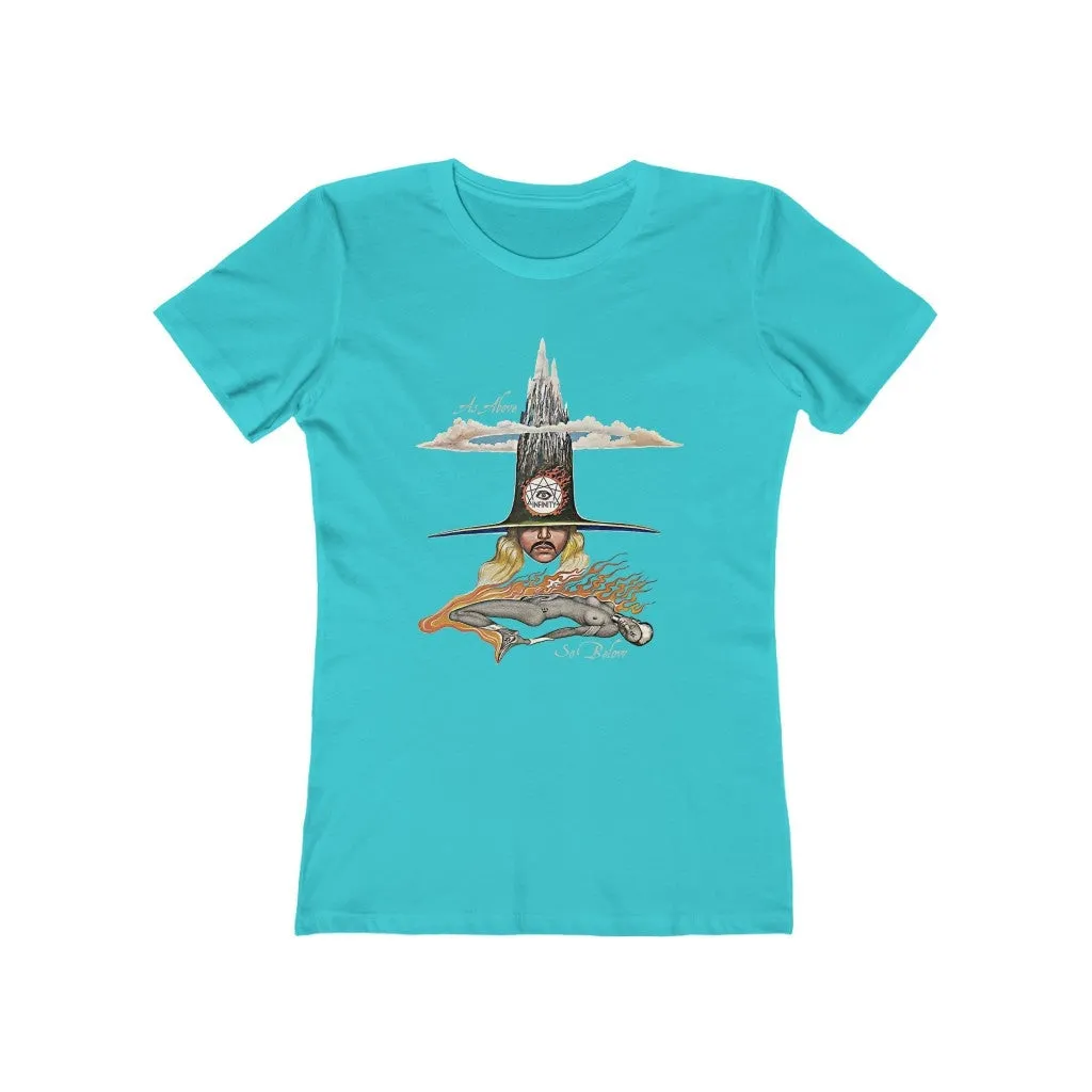 Womens As Above So Below Shirt - Tarot Shirt - Practical Magic Shirt