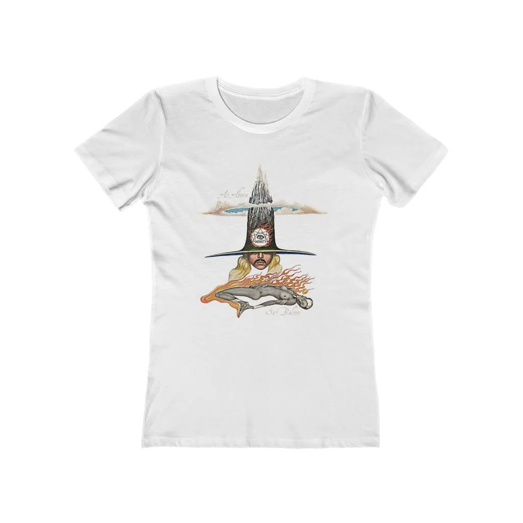 Womens As Above So Below Shirt - Tarot Shirt - Practical Magic Shirt