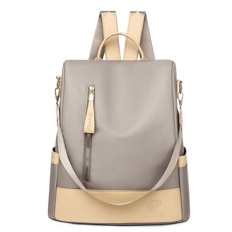 Women's Fashionable Korean Style Oxford Cloth Leisure Backpacks
