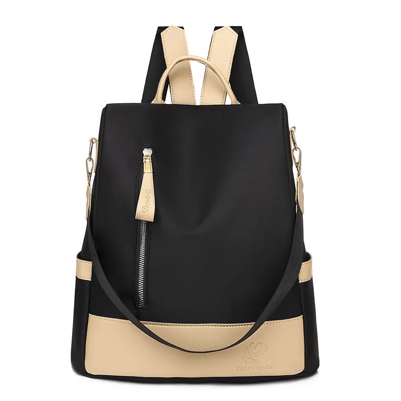 Women's Fashionable Korean Style Oxford Cloth Leisure Backpacks