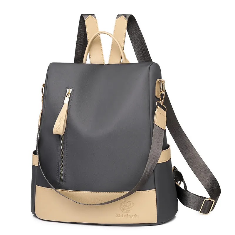 Women's Fashionable Korean Style Oxford Cloth Leisure Backpacks