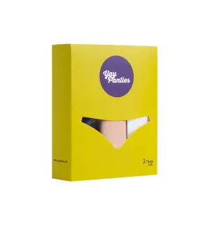 YAY Seamless Tanga 3-Pack