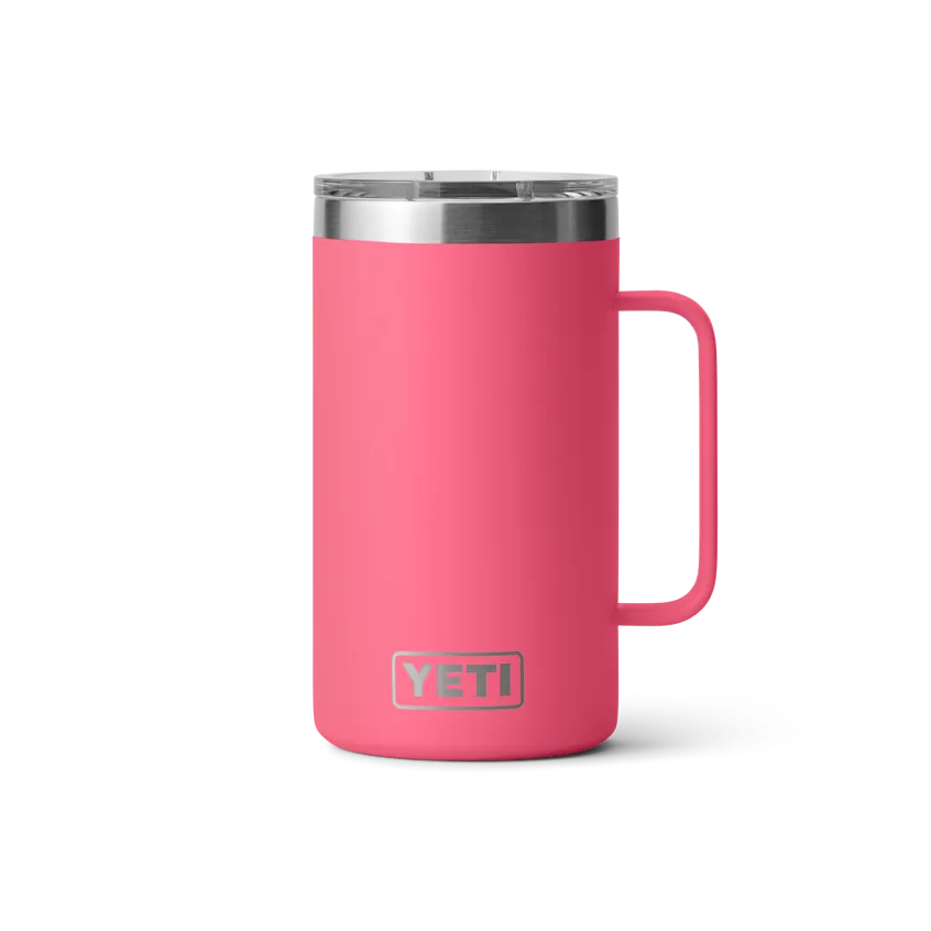 Yeti Rambler 24oz/414ml Mug with Magslider Lid - Tropical Pink - Seasonal