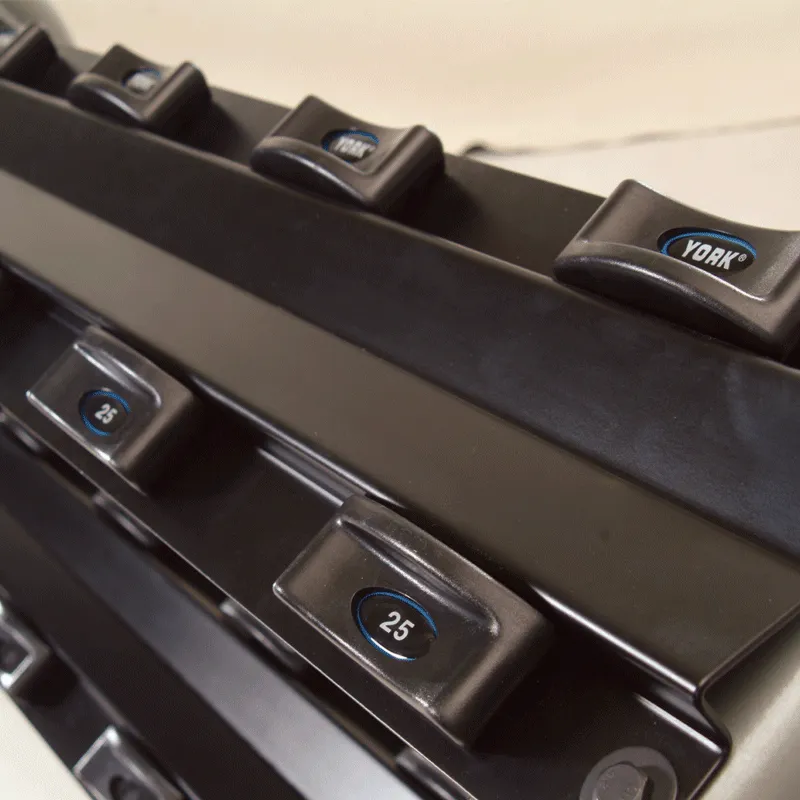 York Barbell | ETS Saddle Rack for Pro Style Dumbbells (Floor Model)