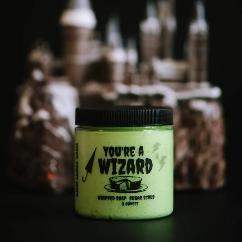 You’re a Wizard Whipped Soap Sugar Scrub