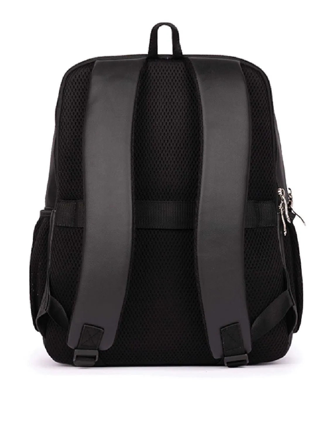 ZOUK Women Ethnic Printed Vegan Leather Backpack With Compression Straps-Up to 16 inch